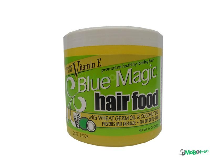 Blue Magic Hair Food, with Wheat Germ Oil & Coconut Oil - 340 g